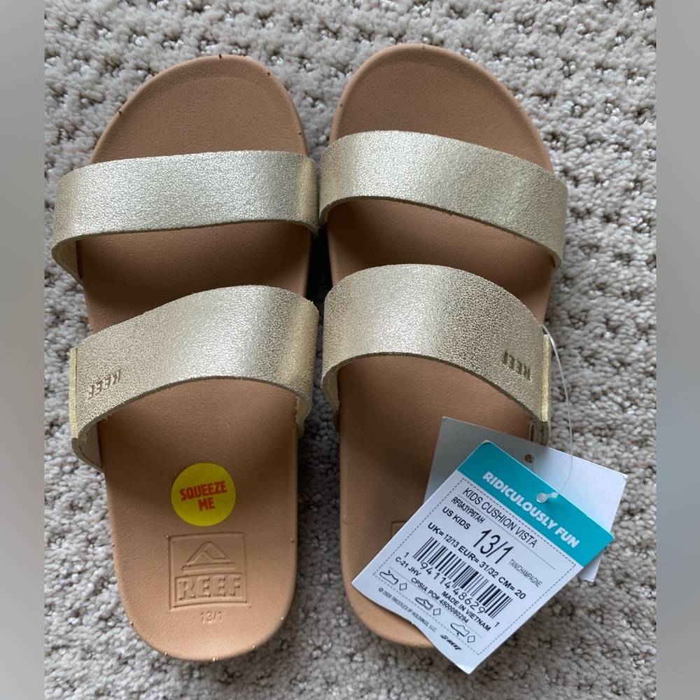 Brand new with tags, Reed sandal, size 13/1